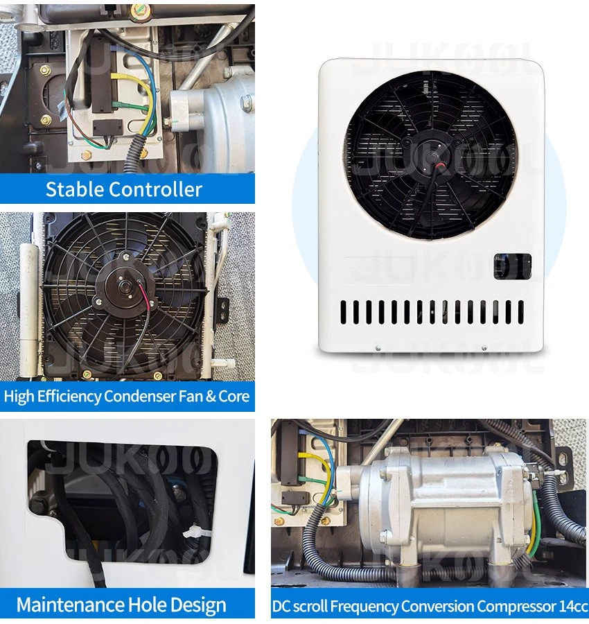 details of truck camper ac unit