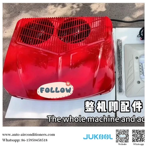 FT-TAC-PI21 Rooftop Truck Parking AC: Ua kom tiav cov kauj ruam-los ntawm- Co...